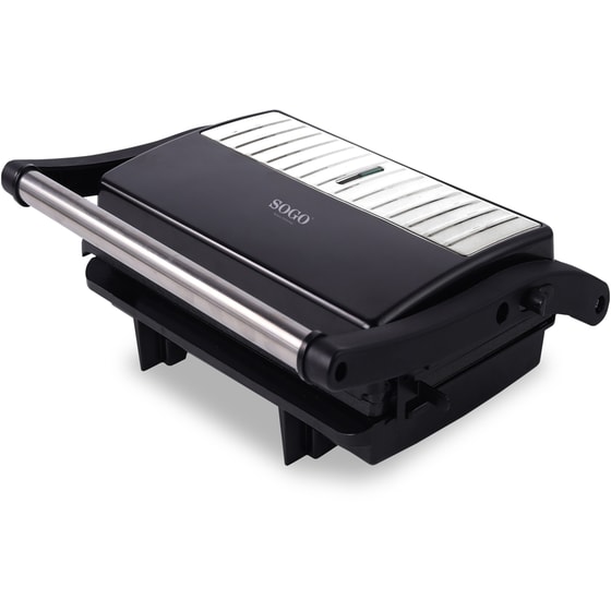 SOGO SAN-SS-7126 1000W Μαύρη Τοστιέρα - Γκριλιέρα image 2