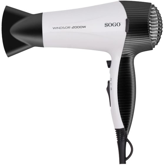 Επαγγελματικό Σεσουάρ Μαλλιών Sogo SEC-SS-3645 2000 W Μαύρο image 1
