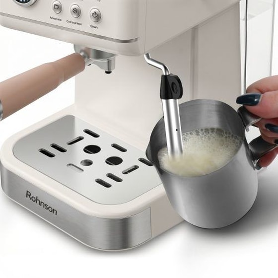 ROHNSON R-98036 1350 W 20 bar Μηχανή Espresso image 4
