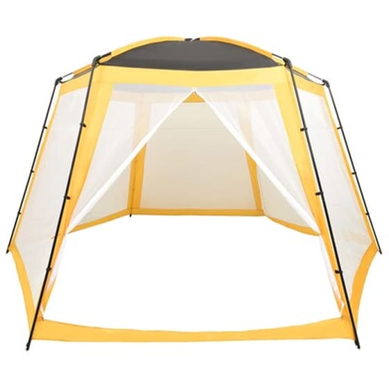 Vidaxl Σκίαστρο Πισίνας Κίτρινο 500 X 433 X 250 Εκ. Υφασμάτινο image 3