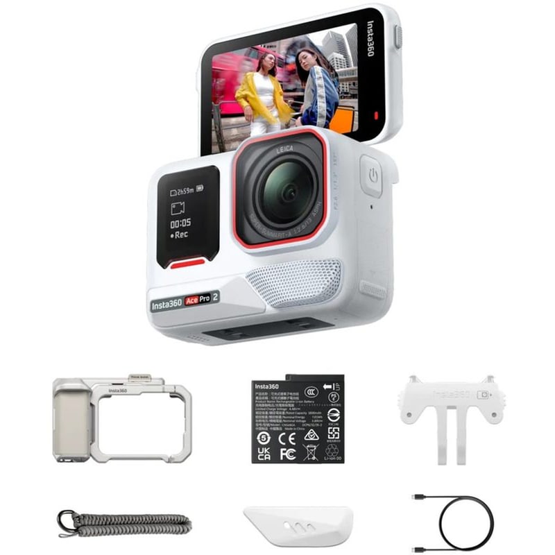 INSTA360 ACE PRO 2 XPLORER BUNDLE (ARCTIC WHITE)