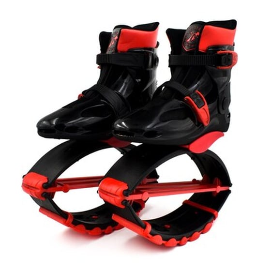 Αθλητικές Μπότες Κανγκουρό Για Διασκεδαστική Εκγύμναση Με Άλματα – Μαύρο, Κόκκινο image 1