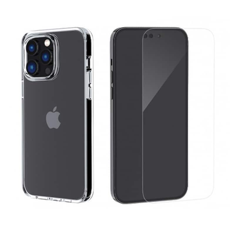 ROCKROSE Θήκη Apple iPhone 14 Plus - Rockrose Mirror Neo Tempered Glass 2.5D Premium Case - Transparent