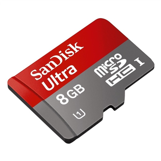 Κάρτα μνήμης microSDHC 8GB UHS 1 - SanDisk Mobile Ultra SDSDQUA-008G-U46A image 1
