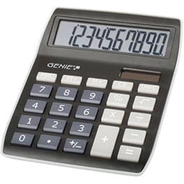 Αριθμομηχανή Genie 840 BK Black 10 Stellig