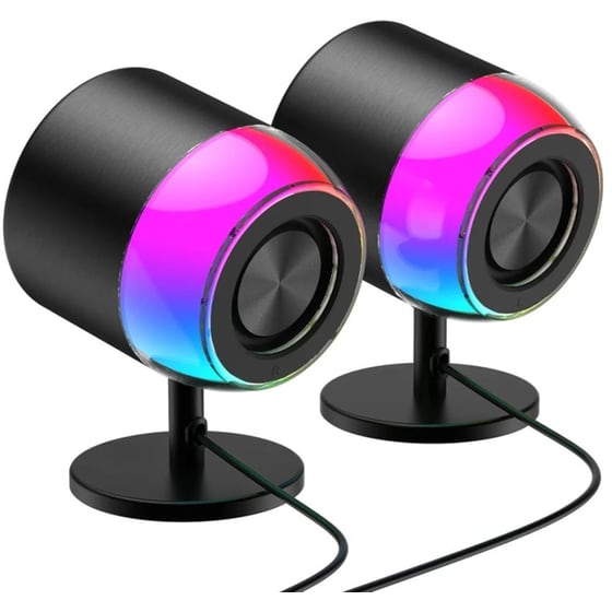 Ηχεία 2.0 Redragon GS598 6W - Μαύρο image 1