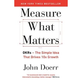 Measure What Matters