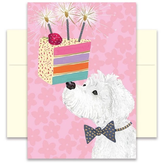 Ευχετήρια Κάρτα GNF Γενεθλίων Σκύλος image 0