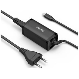 Τροφοδοτικό Laptop Hama 00200022 45W - Μαύρο