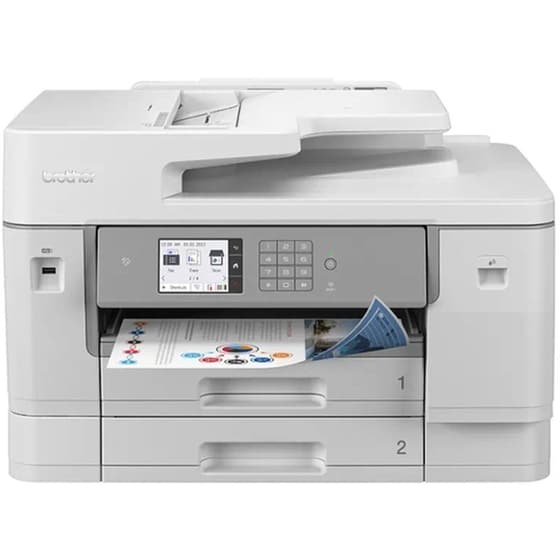 Brother MFC-J6955DW Έγχρωμο Πολυμηχάνημα Inkjet Α4 με WiFi και Ethernet - Λευκό image 0