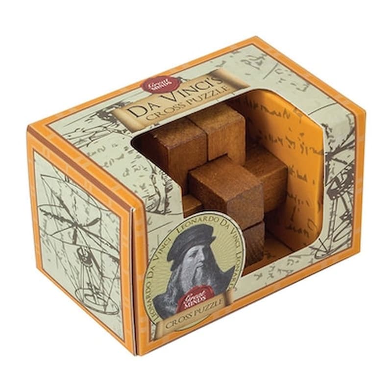 Professor Puzzle Da Vinci’s Cross Mini Puzzle
