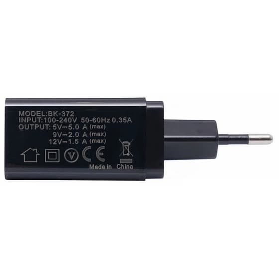 Φορτιστής Πρίζας Kraft&Dele KD-1236 2x USB 2.1A/ 1x USB QC 3.0 image 5