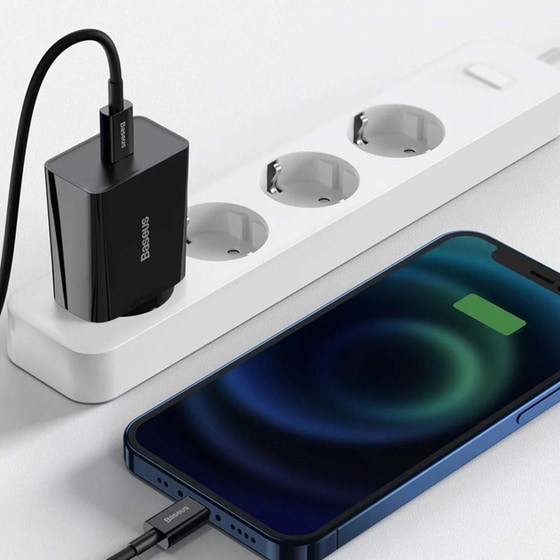 Φορτιστής Πρίζας Baseus Ccfs-sn01 Speed Mini Usb-C 20W 3A - Black image 3