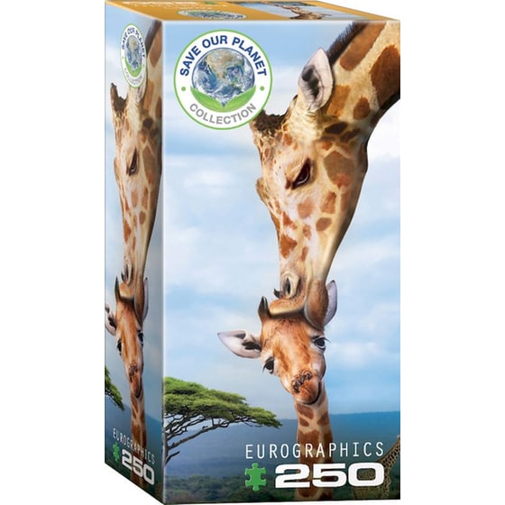 Παζλ Eurographics Giraffes (250 Κομμάτια) image 0