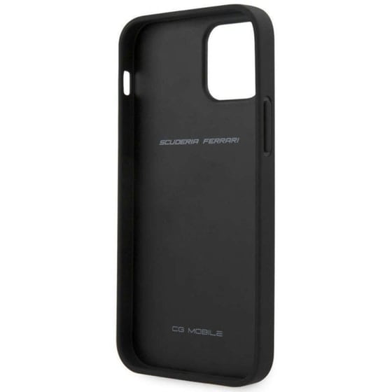 Θήκη Apple iPhone 12 Pro Max - Ferrari - Μαύρο image 1