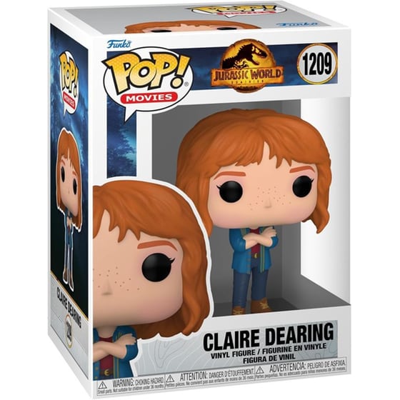 Funko Pop! Movies - Jurassic World: Dominion - Claire Dearing 1209 image 1
