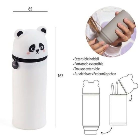 Κασετίνα Βαρελάκι Miquelrius Σιλικόνης Panda image 2