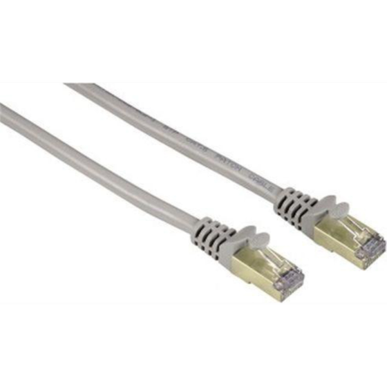 Καλώδιο Δικτύου HAMA SF/FTP Cat.6 1.5m Γκρι image 0