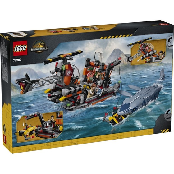 LEGO® Jurassic World Mosasaurus Dinosaur Boat Attack (77983) image 3