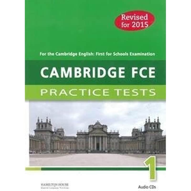 Cambridge FCE Practice Tests 1 CD (6) 2015 Revised