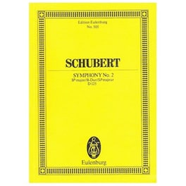 Schubert - Symphony Nr.2 In Bb Major [pocket Score]