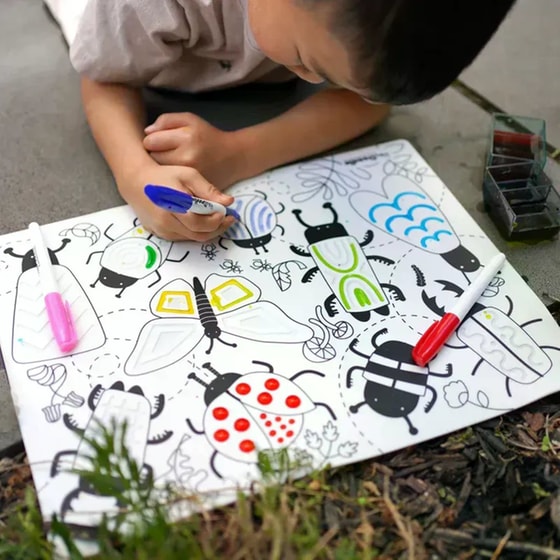 Χαλάκι Ζωγραφικής Hey Doodle Busy Bugs Large image 2