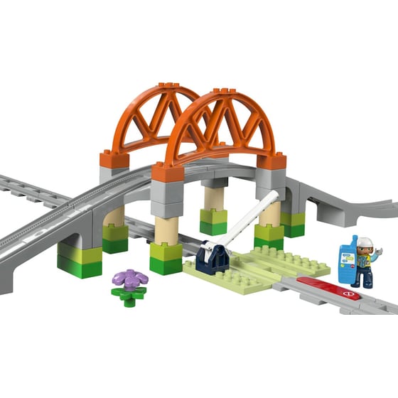 LEGO® DUPLO® Town Σετ Επέκτασης με Γέφυρα και Τροχιές Τρένου (10426) image 5