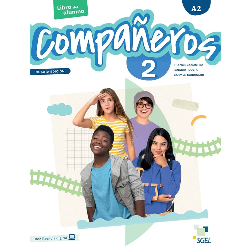 Compañeros 2 (Α2) - Libro del alumno (+licencia digital)