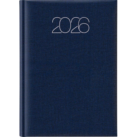 Ημερολόγιο Εβδομαδιαίο 2026 Θεοφύλακτος 12M Cotton Μπλε image 0