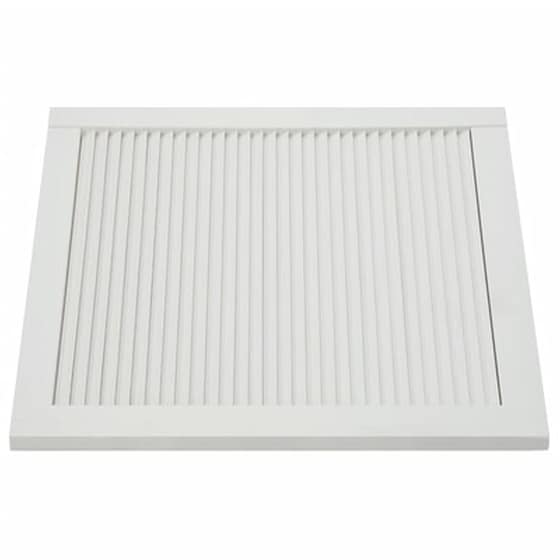 Vidaxl Πορτάκια Με Περσίδες 2 Τεμ Λευκά 39,5x39,4 Εκ Μασίφ Ξύλο Πεύκου image 5
