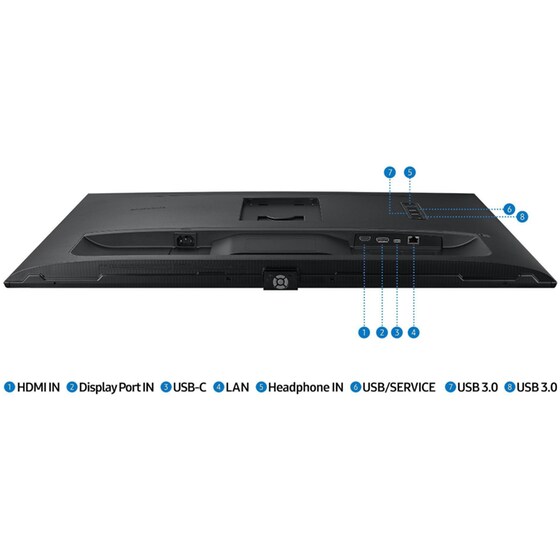 Samsung ViewFinity S8 S80PB LS32B800PXPXEN Monitor 32'' 4K UHD IPS Flat 60Hz 5ms image 9