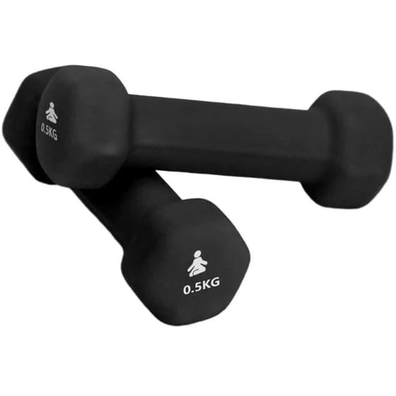 Σετ βαράκια 0.5kg FITPADDY DB2X05BK Μαύρο image 0