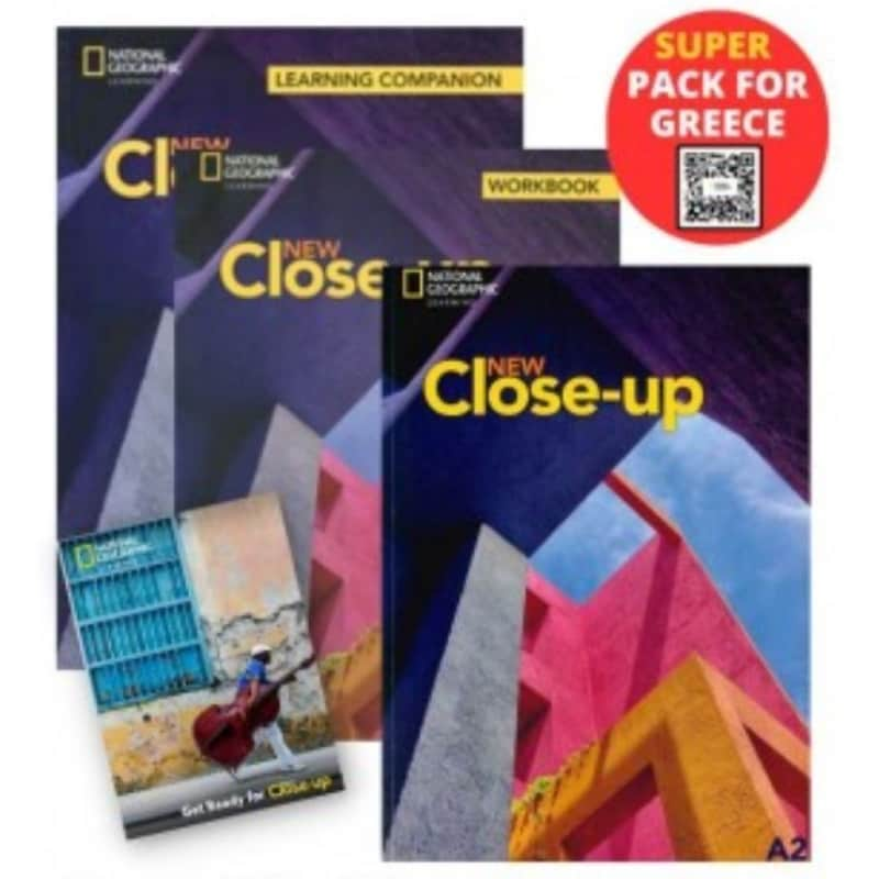 New Close-Up A2 Super Pack For Greece (Students Book + Spark + Workbook + Companion + Testbook + Notebook)