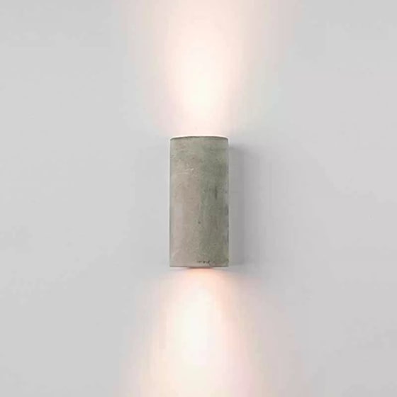 Απλίκα Τοίχου Zambelis από Τσιμέντο 7.5x7.5x16 cm - Γκρι image 0