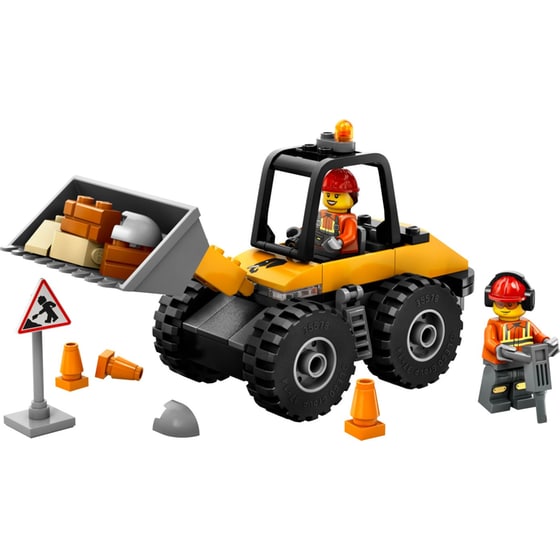 LEGO® City Yellow Construction Wheel Loader (60450) image 2