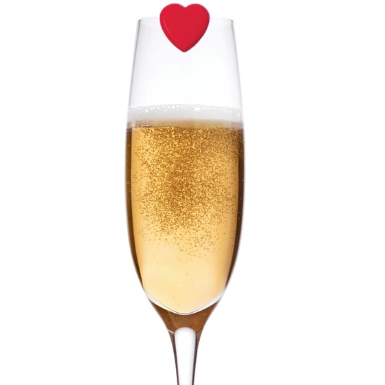Drink Markers Σετ 6 Τμχ Legami Love Is In The Glass - Πολύχρωμο image 0