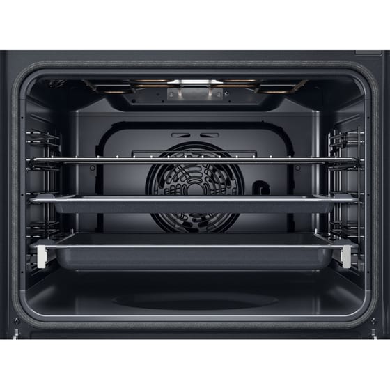 WHIRLPOOL OMSK58RU1SB & WF S3660 CPNE 71 Lt Μαύρο Eντοιχιζόμενο Σετ Φούρνος και Εστία image 7