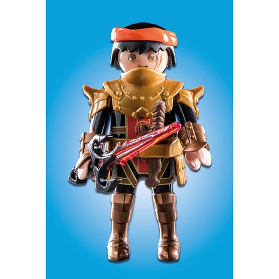 PLAYMOBIL® Novelmore Burnham Raiders - Ιππότης και άλογο της φωτιάς (71213) image 5