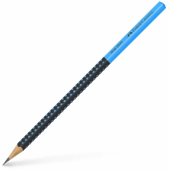 Μολύβι Faber Castell Grip 2001 HB Δίχρωμο Μαύρο/Μπλε image 1