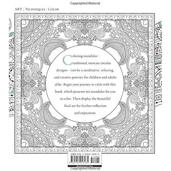 Mandala Meditation Coloring Book image 1