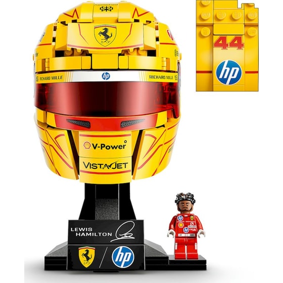 LEGO® Editions Scuderia Ferrari HP Lewis Hamilton Helmet (43022) image 3