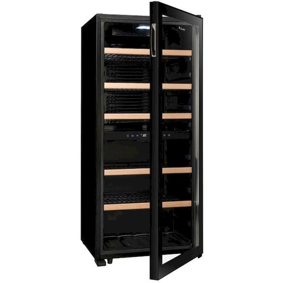 LA SOMMELIERE LS102DZBLACK για 102 Μπουκάλια Μαύρο Συντηρητής Κρασιών image 5