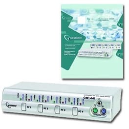 Gembird Automatic CPU and Audio Switch CAS-441 Network Switch Unmanaged L2 4 Ports