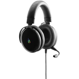 Spartan Gear Clio Gaming Ενσύρματα Ακουστικά 3.5mm/USB με LED Φωτισμό - Μαύρα