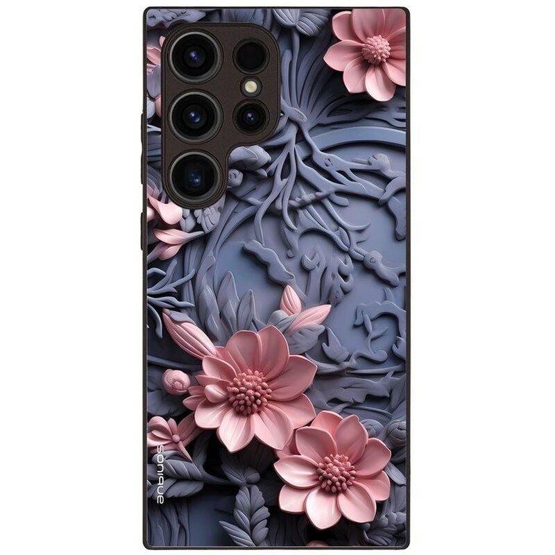 Θήκη Samsung Galaxy S24 Ultra - Sonique 3D Flower Series - Pink