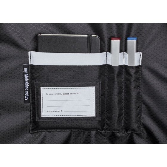 Σακίδιο Moleskine Metro Ash Μαύρο image 5