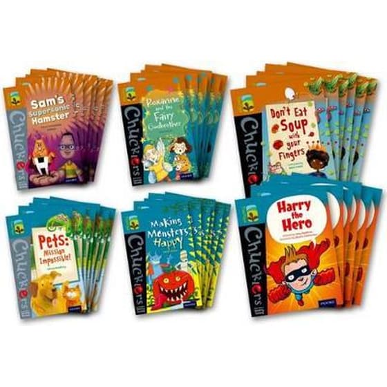 Oxford Reading Tree TreeTops Chucklers: Oxford Level 8-9: Pack of 36 image 0