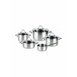 Σετ Κατσαρόλες FISSLER Paris Line 5τμχ Ασημί