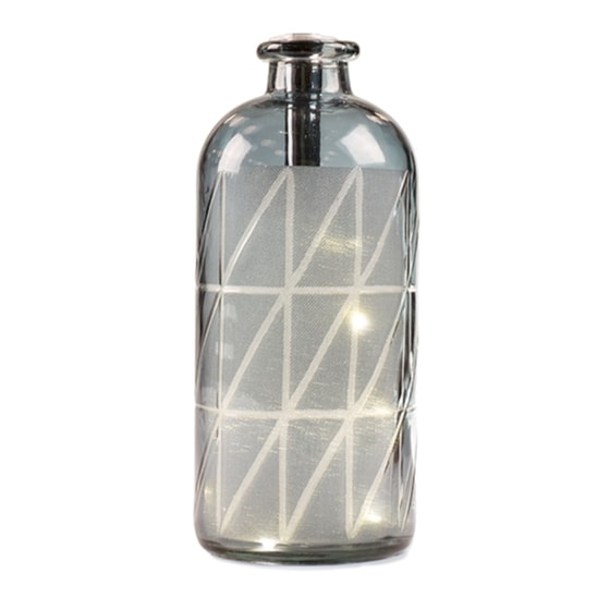 Xριστουγεννιάτικο Διακοσμητικό Μπουκάλι με Led 25cm image 0