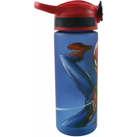 Παγούρι Gim με Καλαμάκι Spiderman 600ml image 1